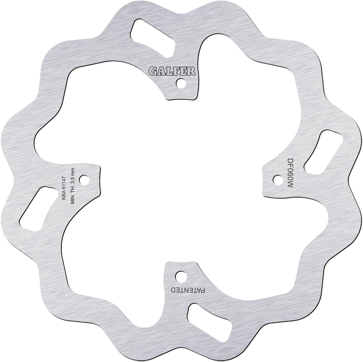 Galfer remschijf df060 rotor brake rotors starr r90r