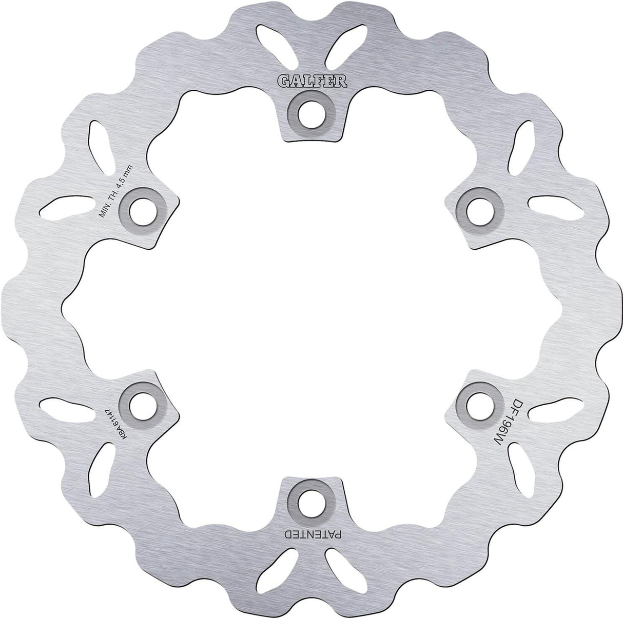 Galfer golf remschijf df196 rotor remschijven starr