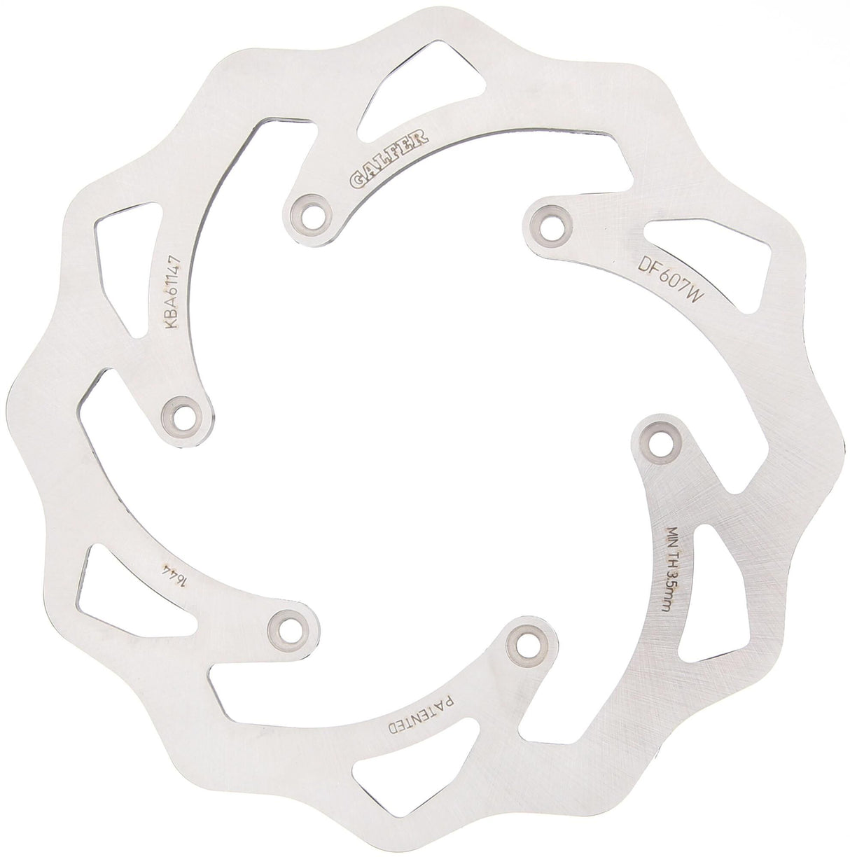 Galfer wave remschijf df607 rotor df607 type w offroad rigid