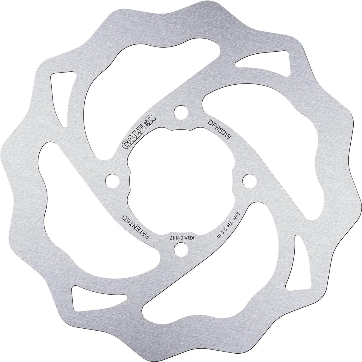 Galfer wave remschijf df689 rotor df689 type w offroad rigid