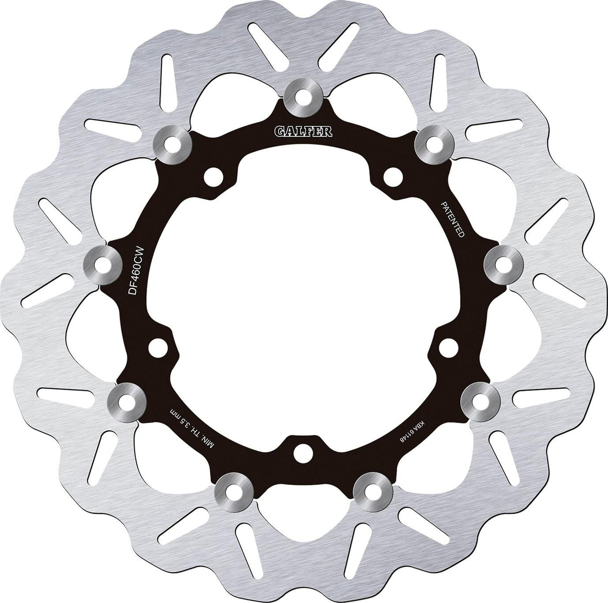 Galfer wave remschijf df460 rotor brake rotors swimming