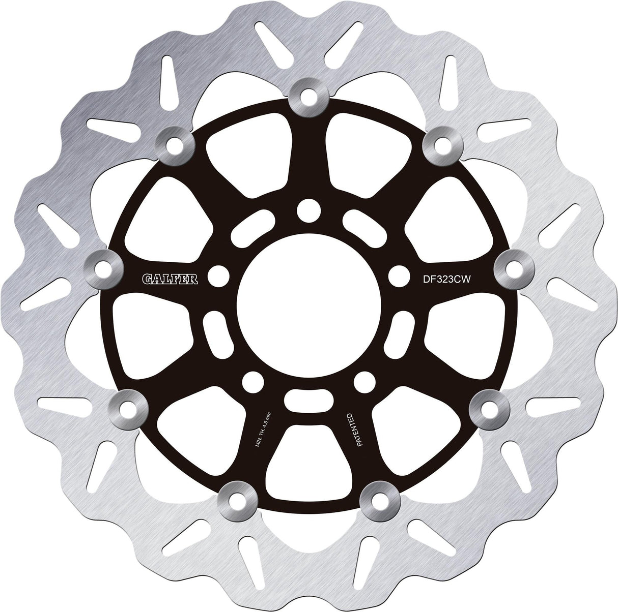 Galfer wave remschijf df323 rotor df323 type cw floating