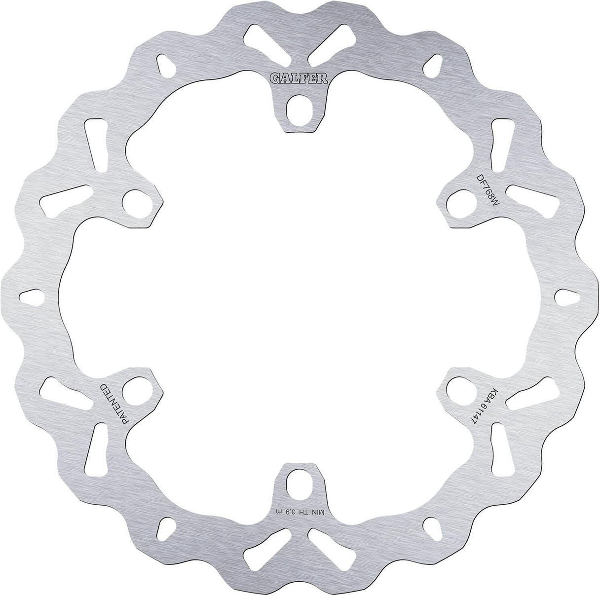 Galfer wave remschijf df768 rotor brake rotors starr r90r