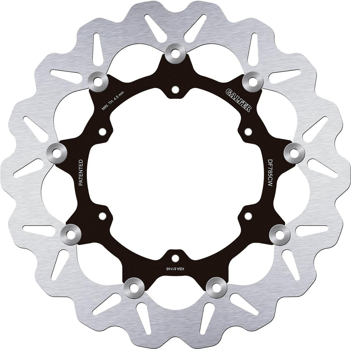 Galfer wave remschijf df785 rotor brake rotors swimming