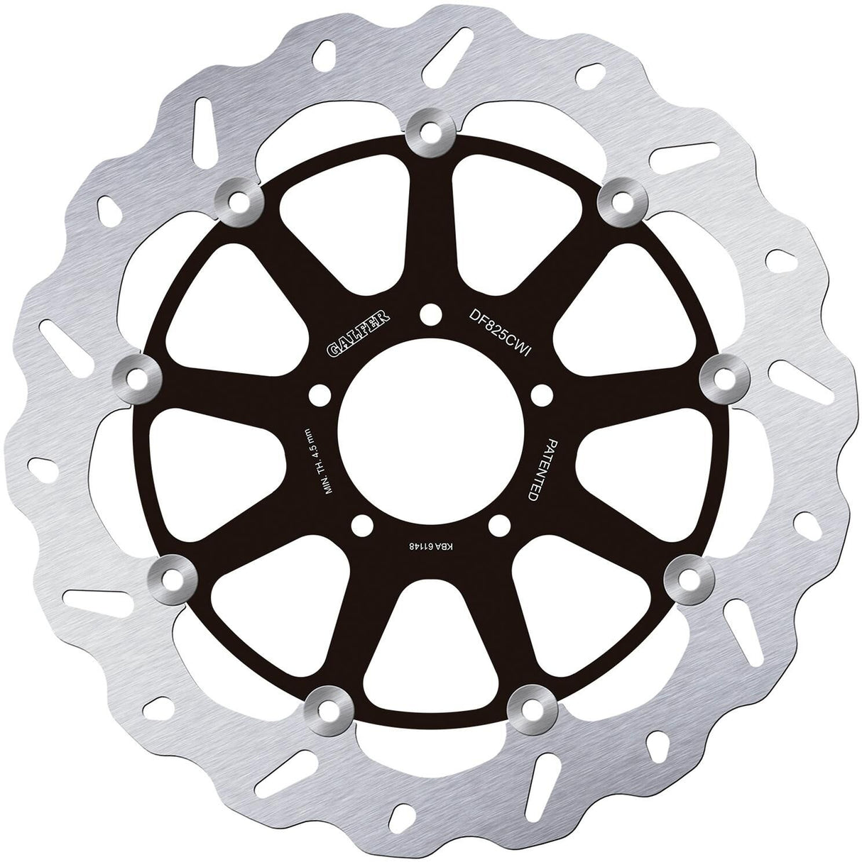 Galfer golf remschijf df825 rotor brake rotors floating left