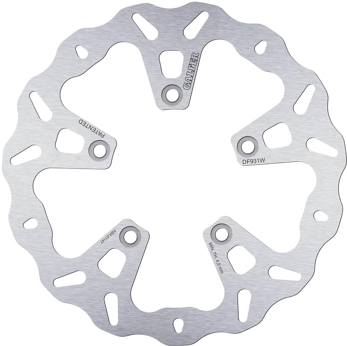 Galfer golf remschijf df931 rotor brake rotors starr r90r
