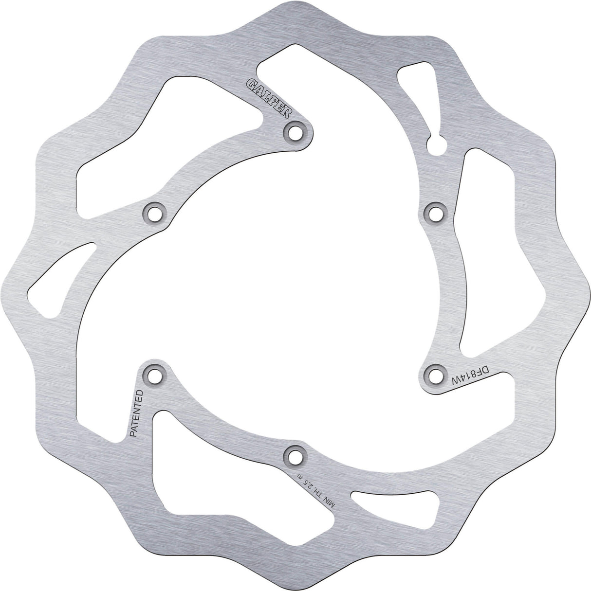 Galfer remschijf df814 rotor df814 type w offroad stijf