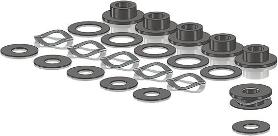 Trw -lucas montage toebehoor assembly kit bmw mst238+mst356 11 07