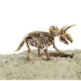 Dino base dinobase dino uitbikken triceratops 3d set