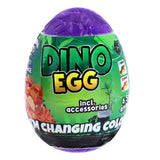 Amazing cool ei color changing dino 6 assorti met accessoires