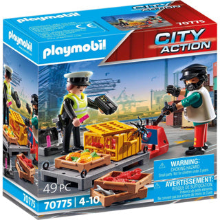 Playmobil 70775 douanecontrole