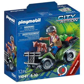 Playmobil 71041 city farm quad