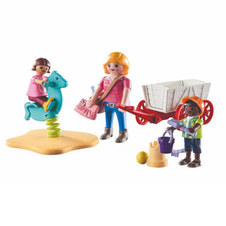 Playmobil Starterpack Opvoeder met Bolderwagen 71258