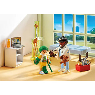 Playmobil 71619 kinderarts met teddybeer