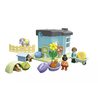 Playmobil 71690 junior dierenpension met voerautomaat