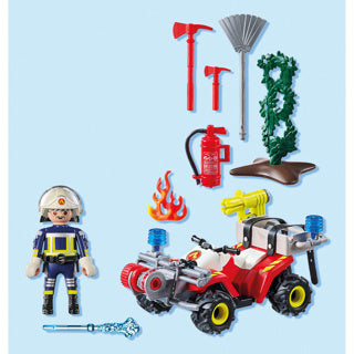 Playmobil 71825 brandweer quad