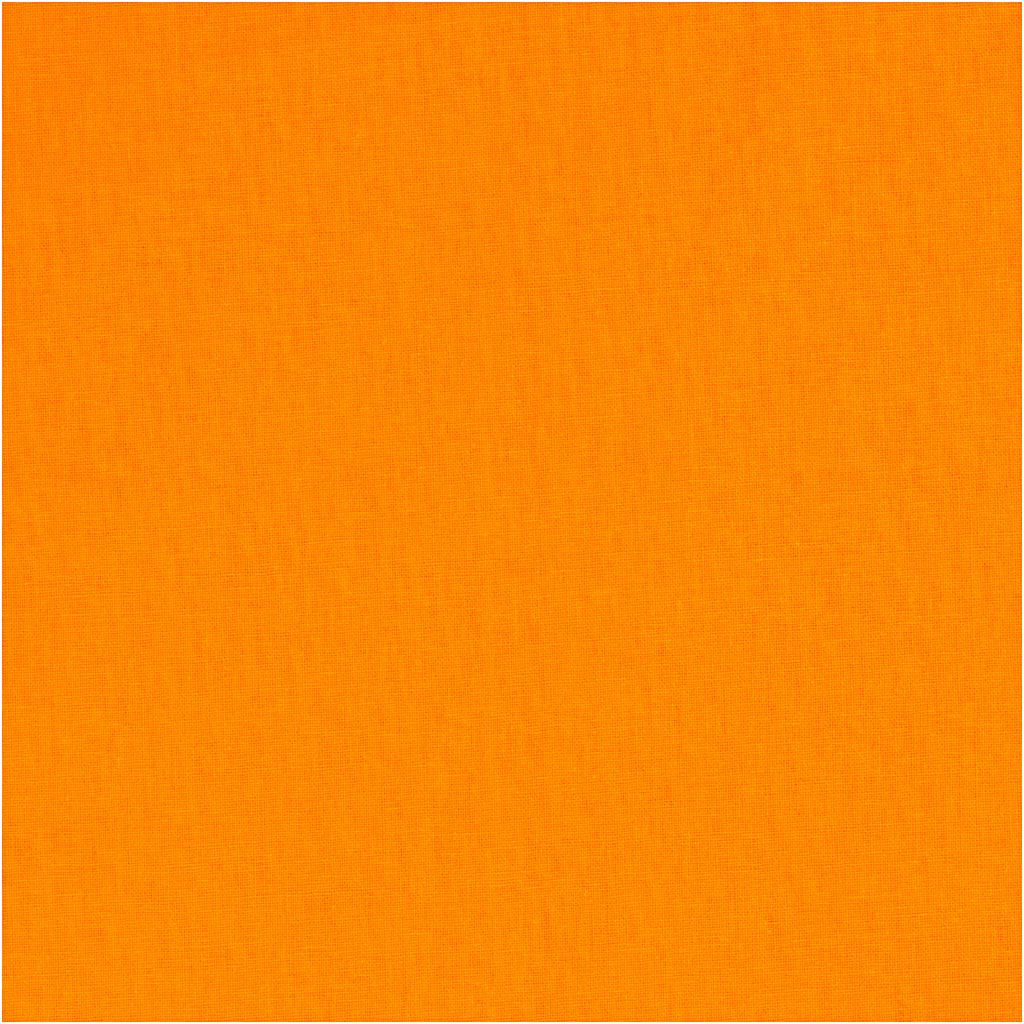 Creativ company stof, b: 145 cm, 140 gr, oranje, 10 m 1 rol