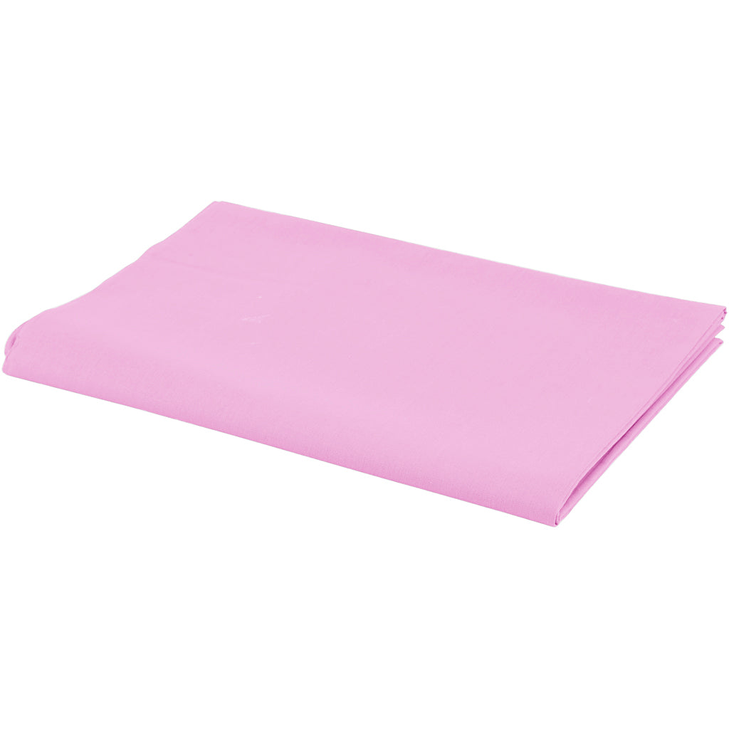 Creativ company stof, b: 145 cm, 140 gr, roze, 1 str.m