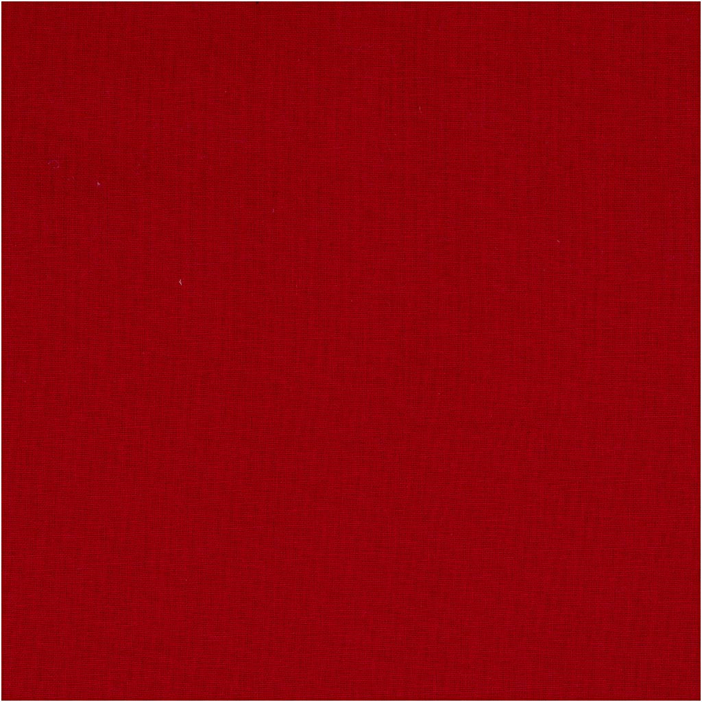 Creativ company stof, b: 145 cm, 140 gr, rood, 10 m 1 rol