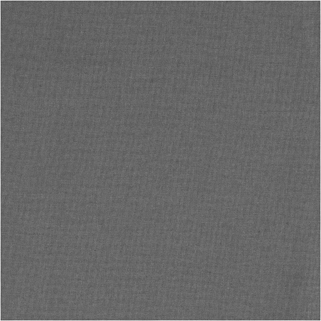 Creativ company stof, b: 145 cm, 140 gr, grijs, 2 m 1 doos