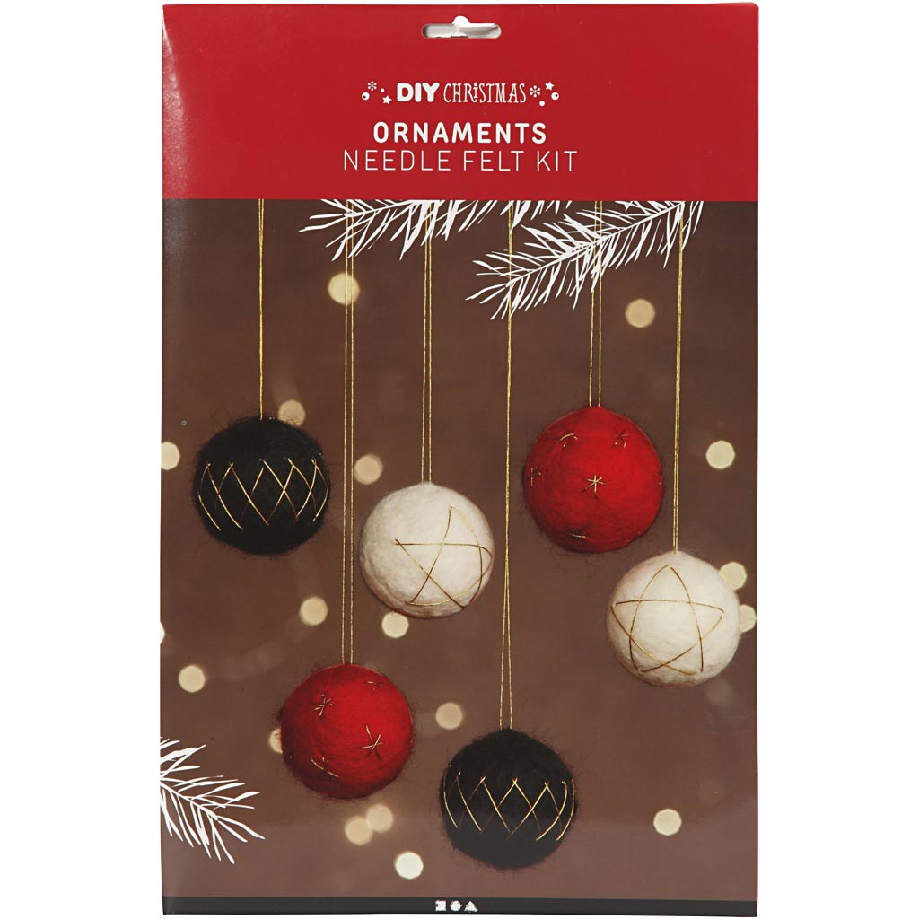 Creatief bedrijf kerstballen, d 6 cm, 6 stuk 1 doos