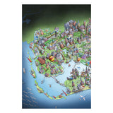 Legpuzzel nederland in vogelvlucht, 1000st.
