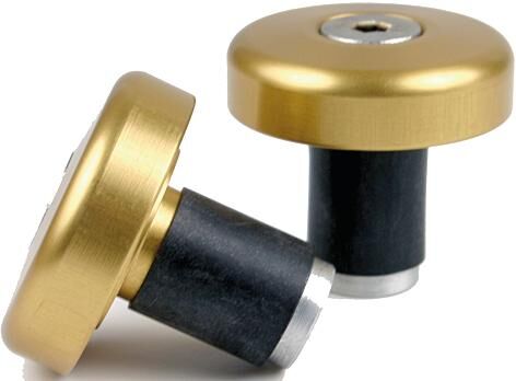 Lsl stuureinden flat baseballcaps . handlebar plugs 14mm flat elox go