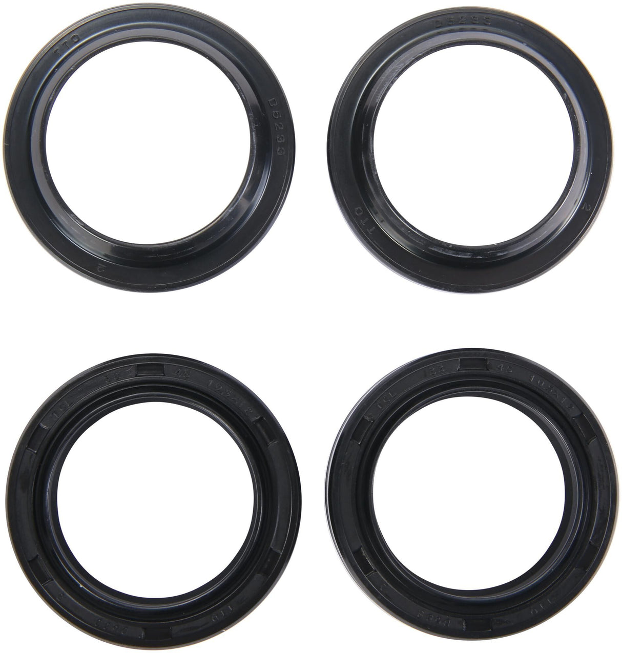 Alle ballen Racing voorvork keerring set vork keerring set abr 56-111 incl. stofkap