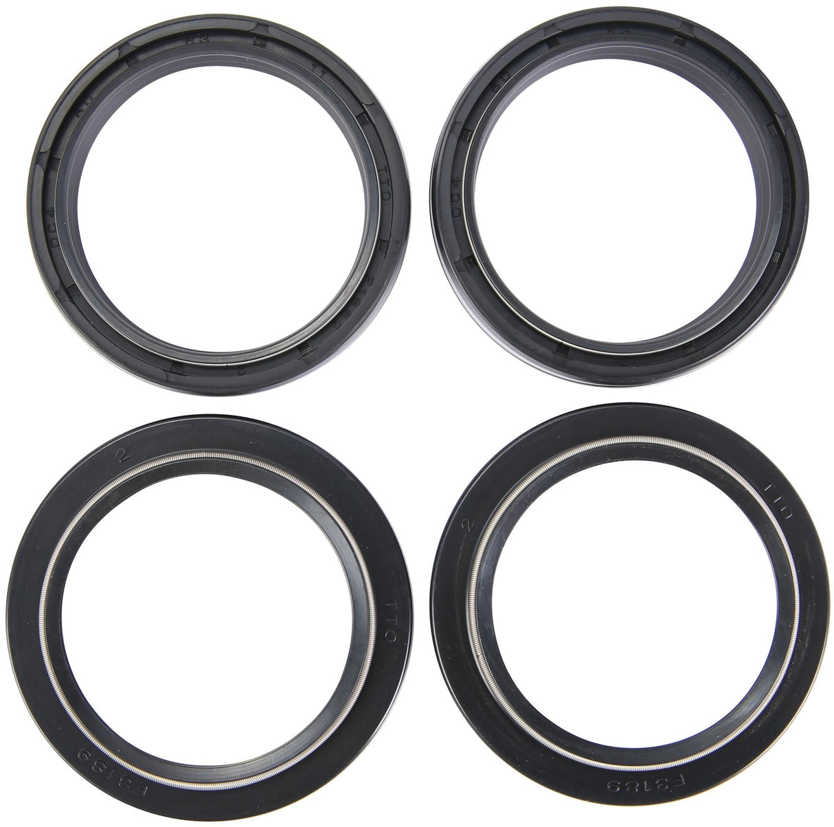 All balls racing voorvork keerring set fork seal set abr 56-145 incl. dust cap