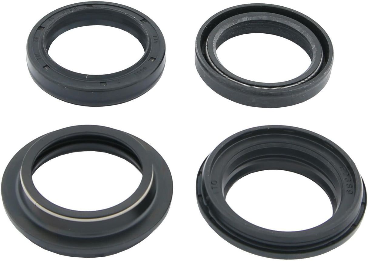 All balls racing voorvork keerring set fork seal set abr 56-121 incl. dust cap