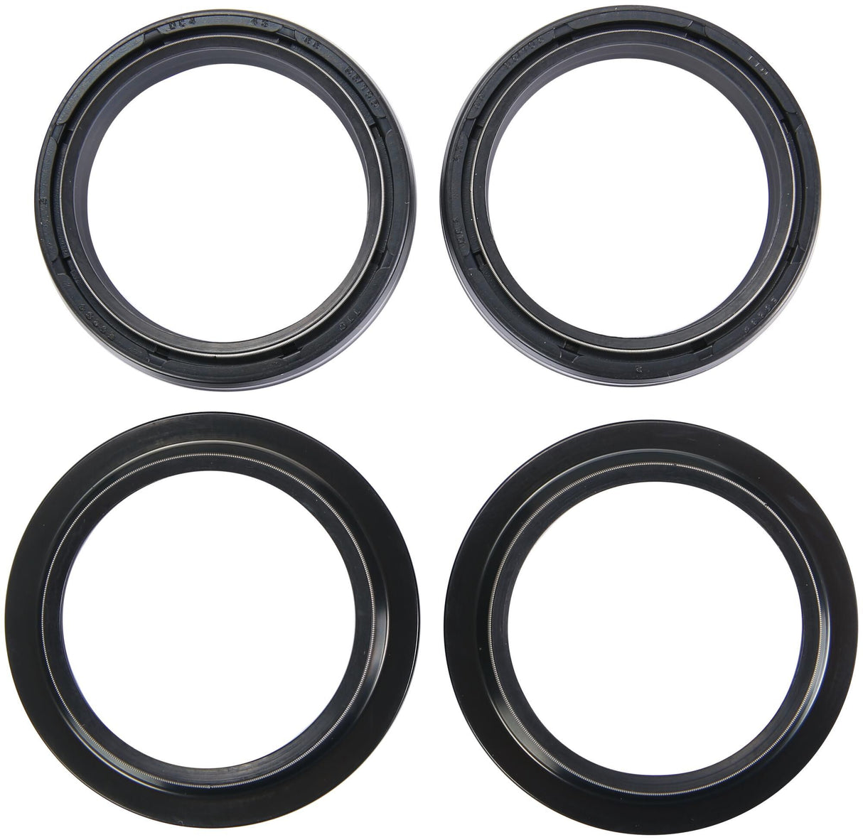 All balls racing voorvork keerring set fork seal set abr 56-137 incl. dust cap
