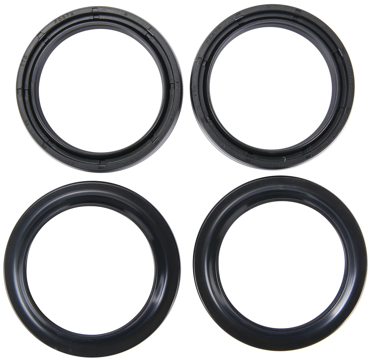 All balls racing voorvork keerring set fork seal set abr 56-158 incl. dust cap