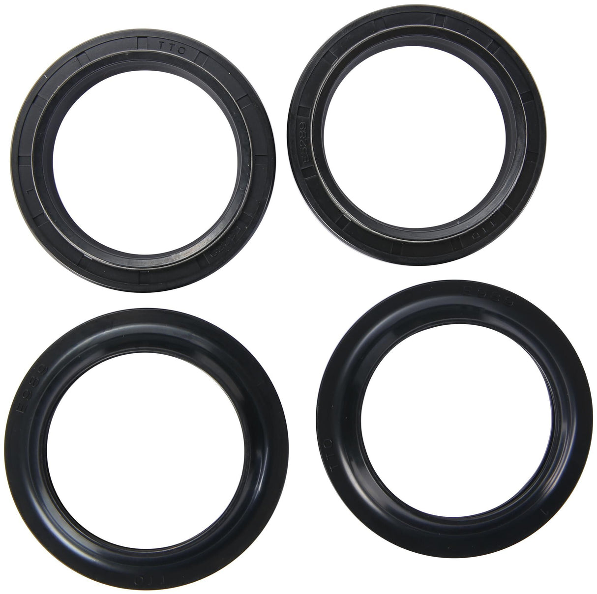 All balls racing voorvork keerring set fork seal set abr 56-162 incl. dust cap