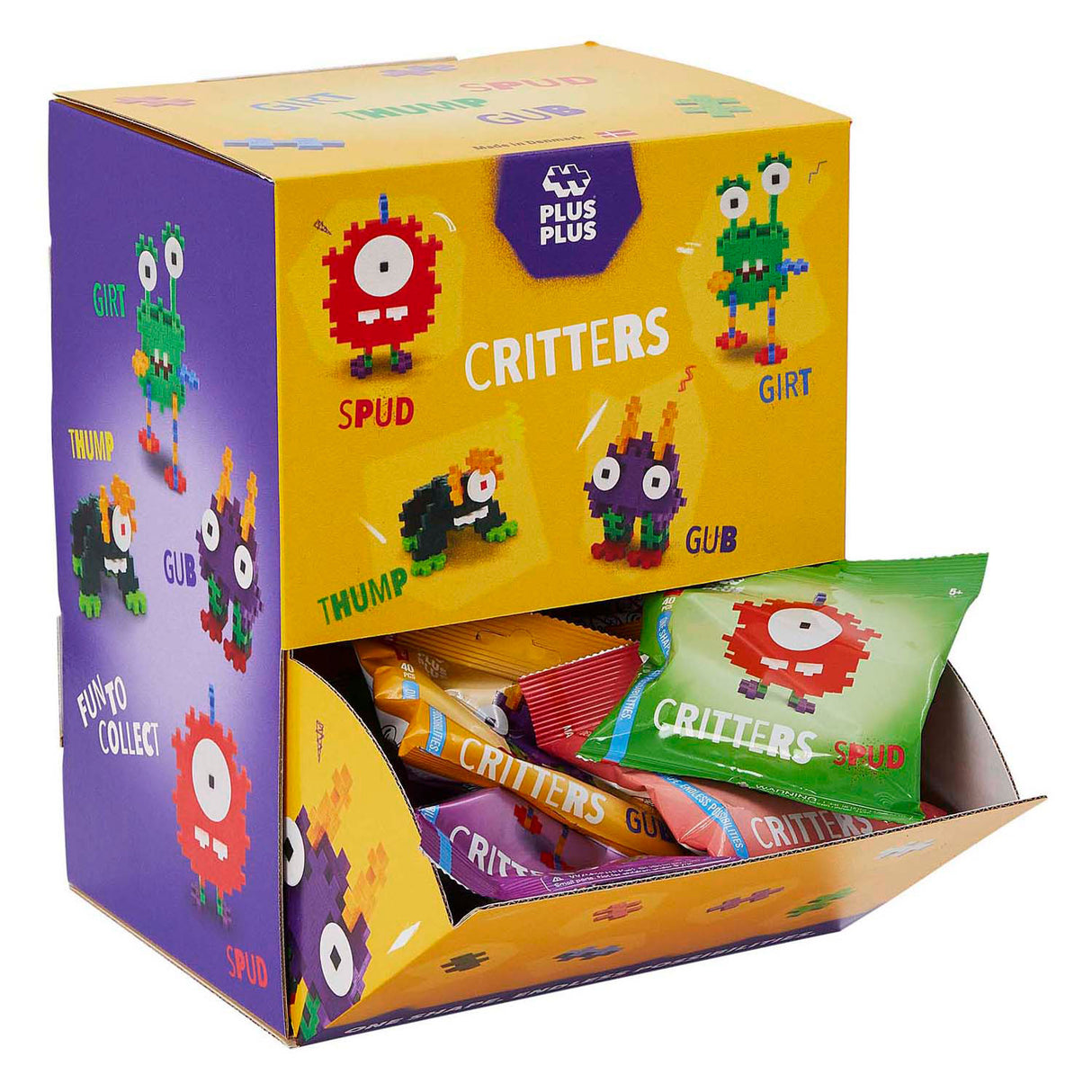 Plus-plus critters bouwset, 48st.