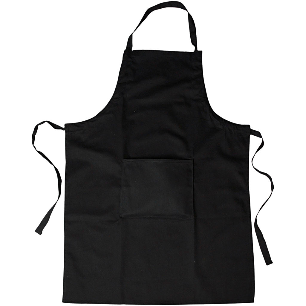 Creativ company schort, l: 89 cm, b: 66 cm, afm m-xl cm, 210 gr, zwart, 1 stuk