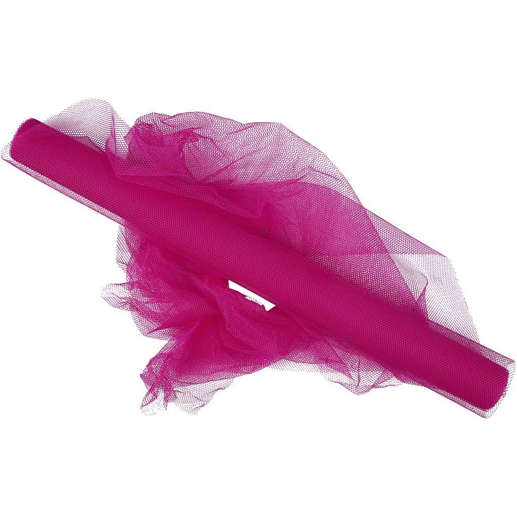 Creativ company tule, b: 50 cm, roze, 5 m 1 rol