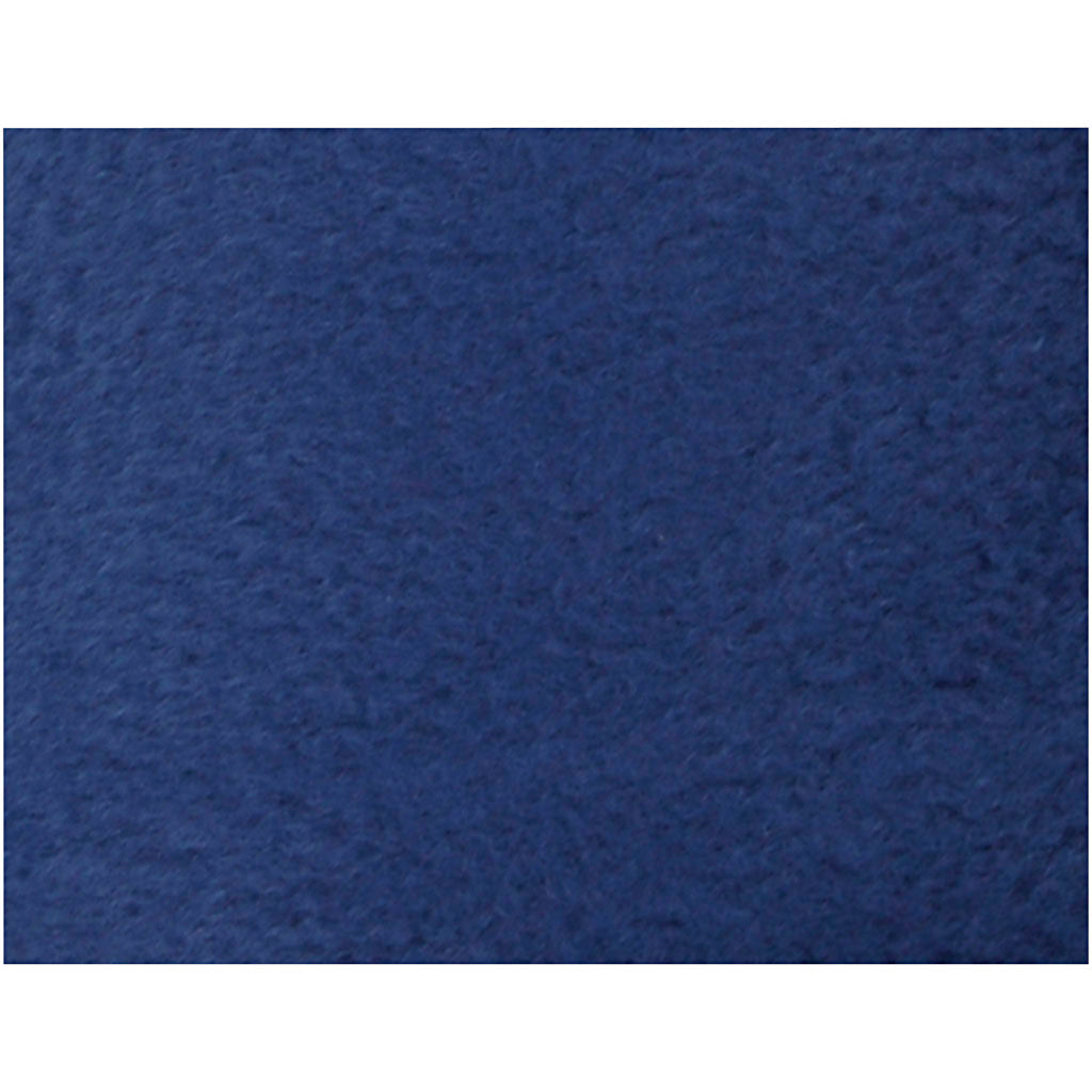 Creativ bedrijfsfleece, l: 125 cm, b: 150 cm, 200 gr, blauw, 1 stuk