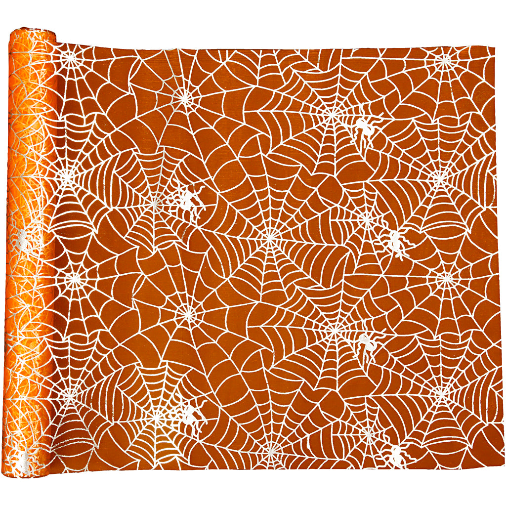 Creativ company tafelloper, l: 3,5 m, b: 29 cm, oranje, 1 rol