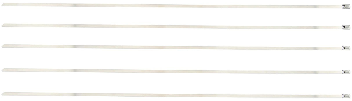 Silent sport kabelbinders stainless steel cable tie 520mm 5st.