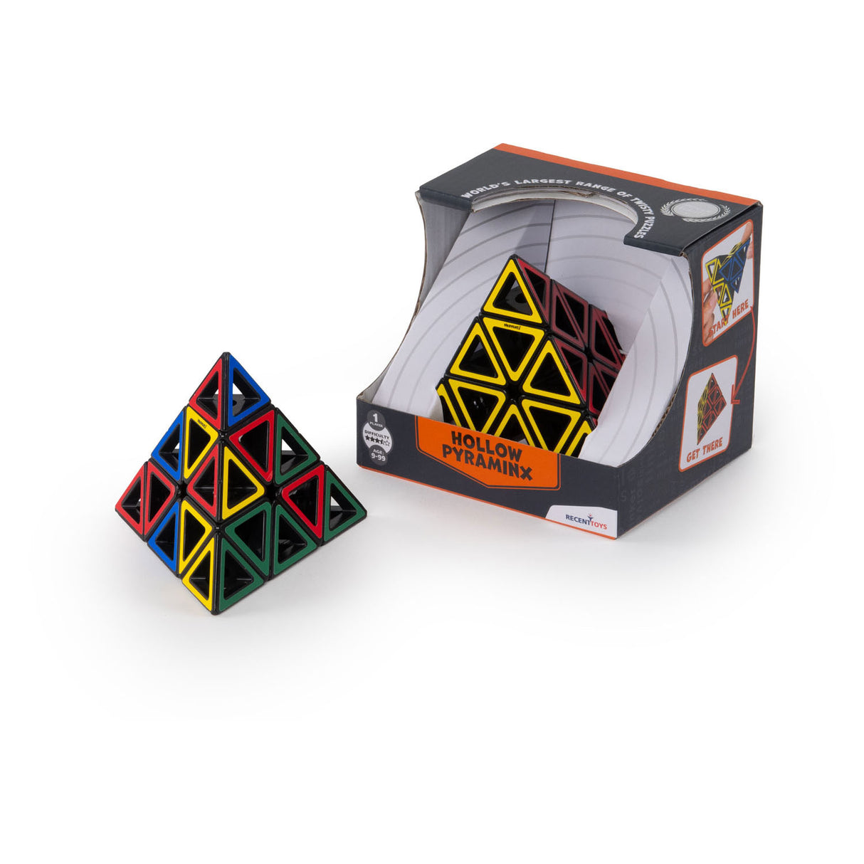 Recent toys hollow pyraminx breinbreker puzzel