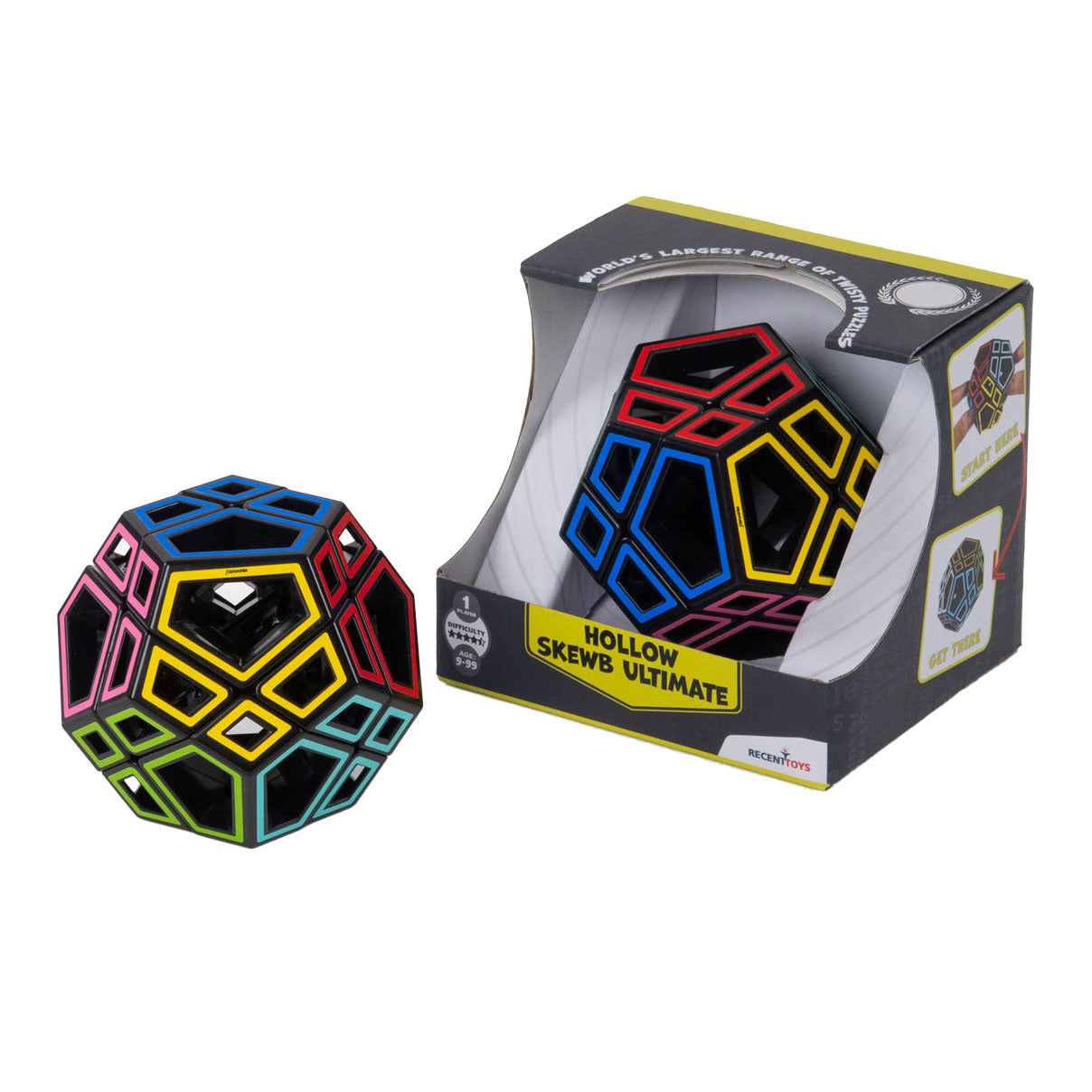Recent toys hollow skewb ultimate breinbreker puzzelbal