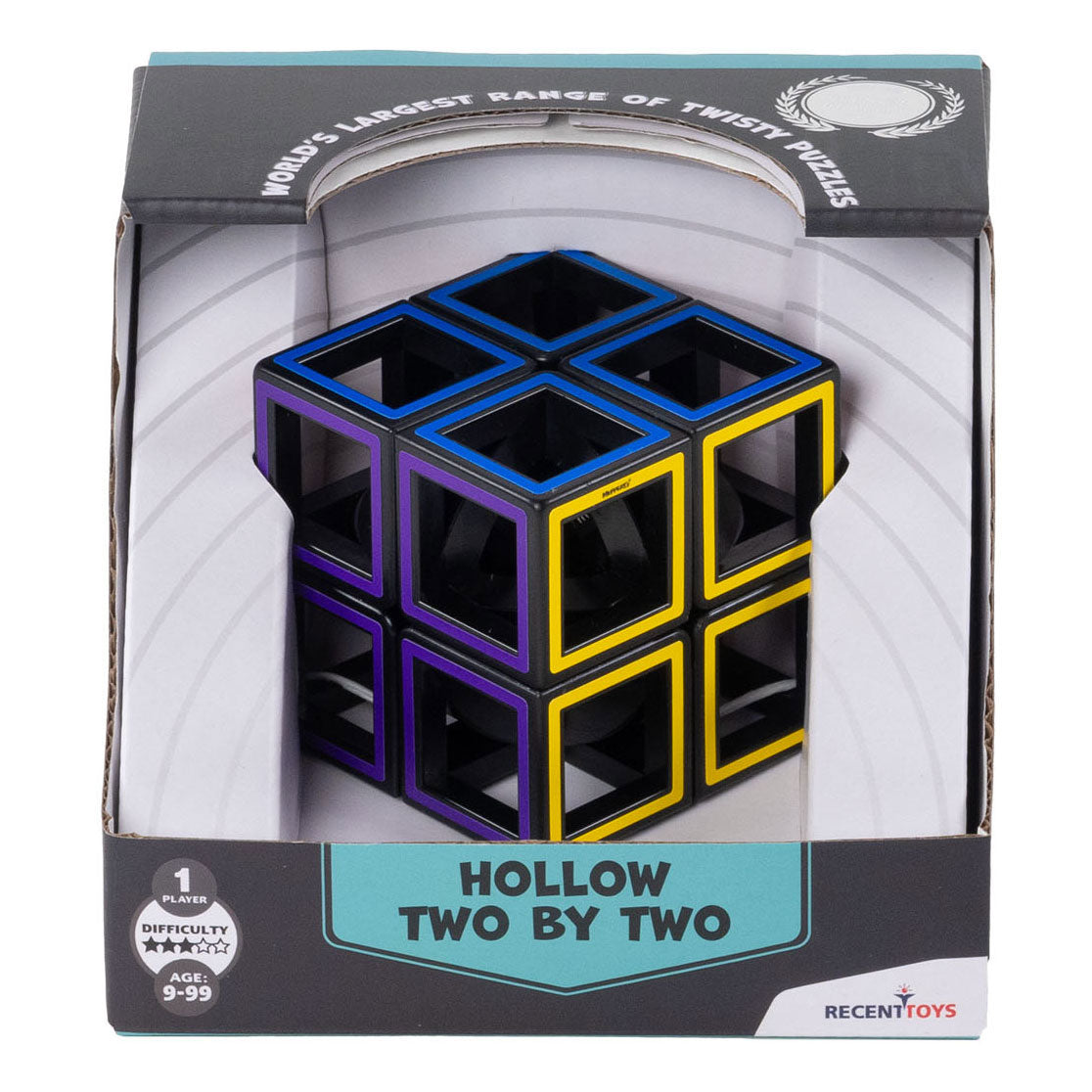 Recent toys hollow two by two breinbreker puzzelkubus
