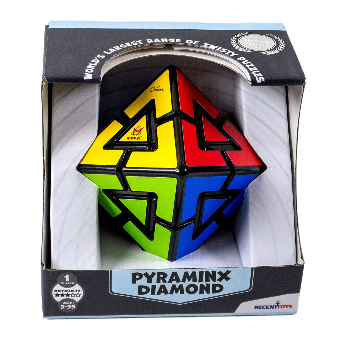 Recent toys pyraminx diamond breinbreker puzzel