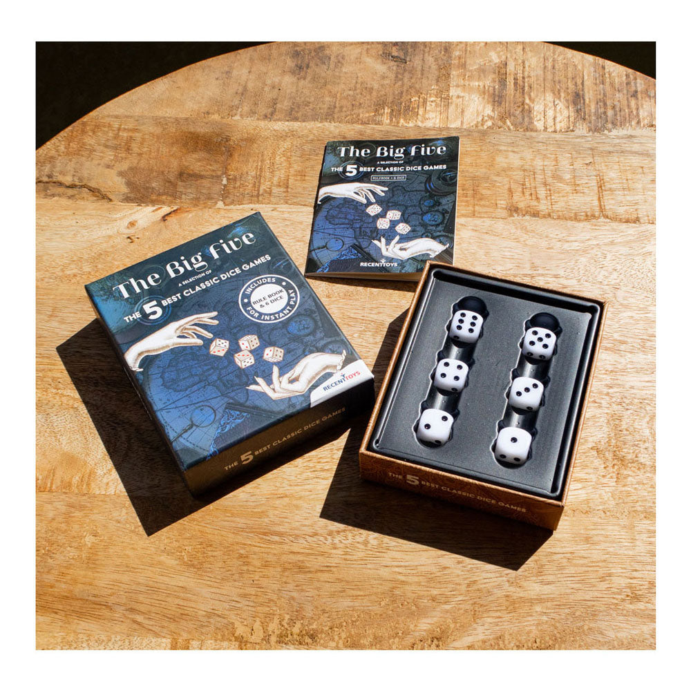 Recent toys the big five klassieke dobbelspellen