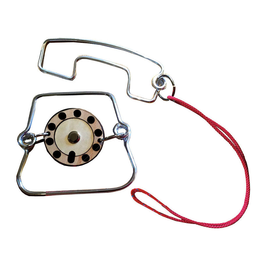 Recent toys metal telephone breinpuzzel