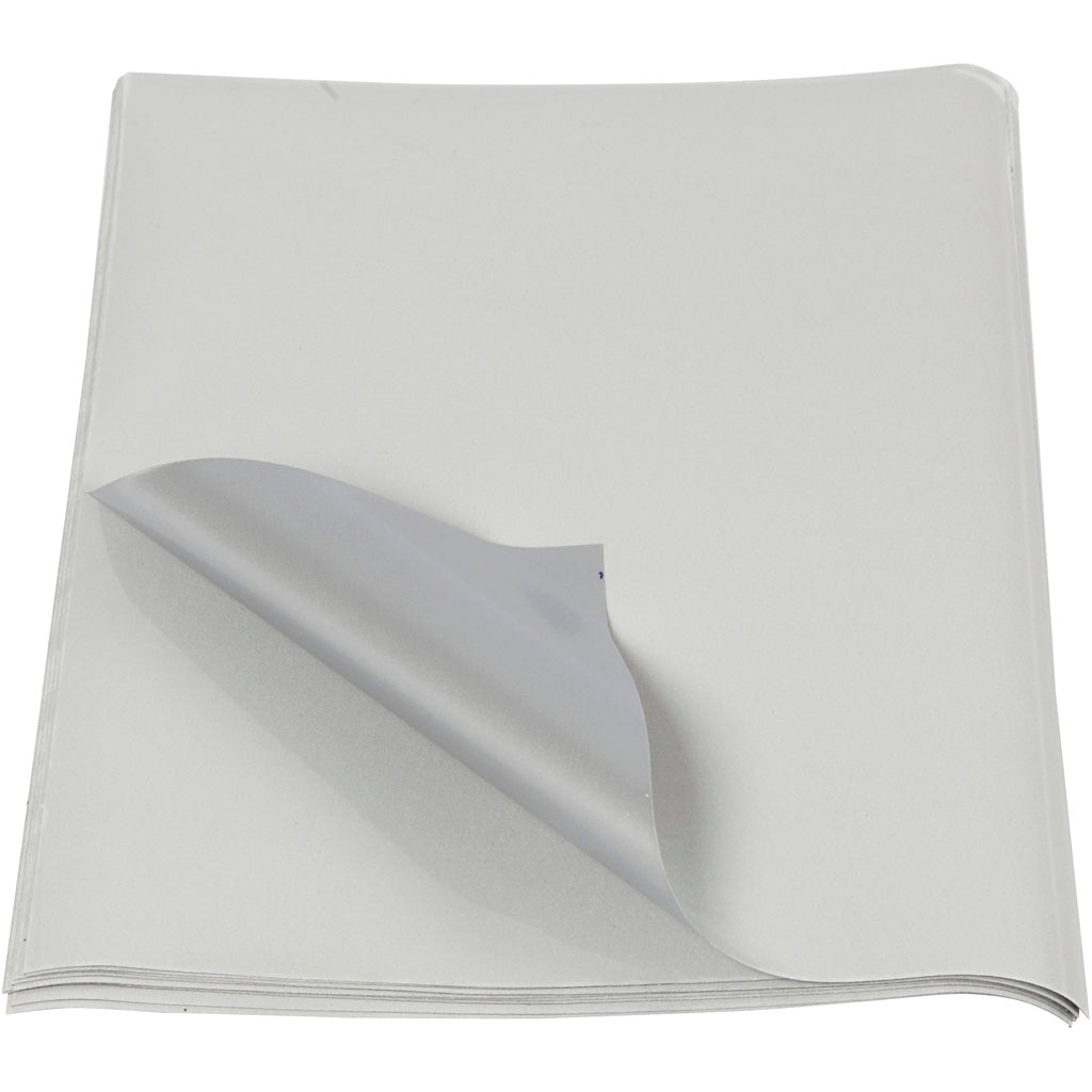 Creativ company opstrijk reflector folie, afm 17x22 cm, 10 vel 1 doos