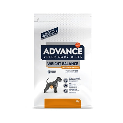 Advance veterinary diet dog weight balance medium maxi