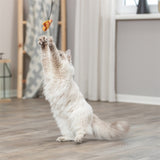 Trixie kattenhengel vis kunststof pluche