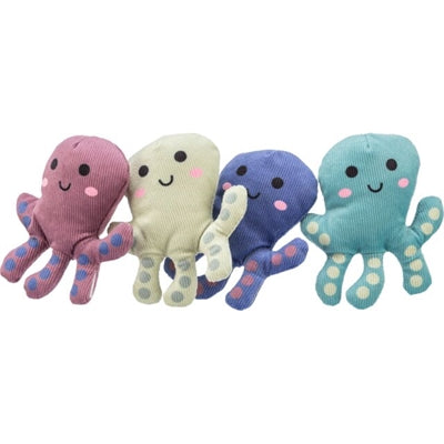 Trixie octopus pluche met kattenkruid assorti