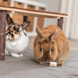 Trixie set stokken met luffa schorshout zeegras